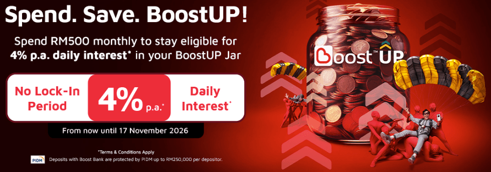 BoostUP Jar