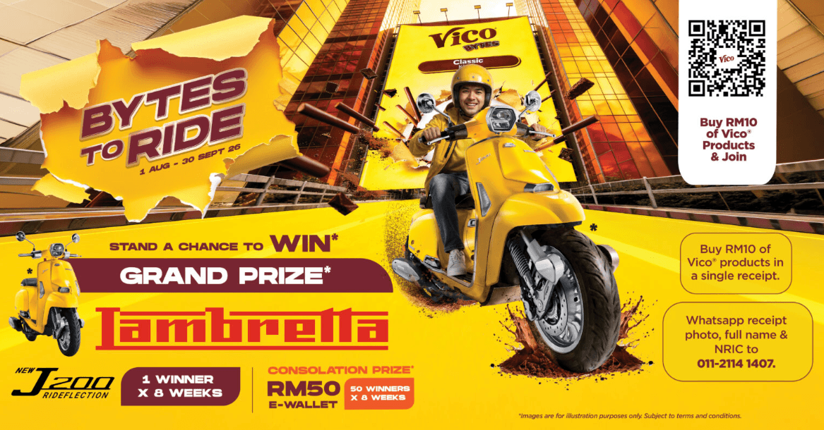 Peraduan Vico Bytes to Ride