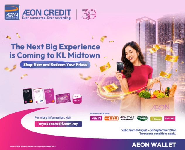 Shop Now and Stand a Chance to Win Up to RM500 in AEON Vouchers!