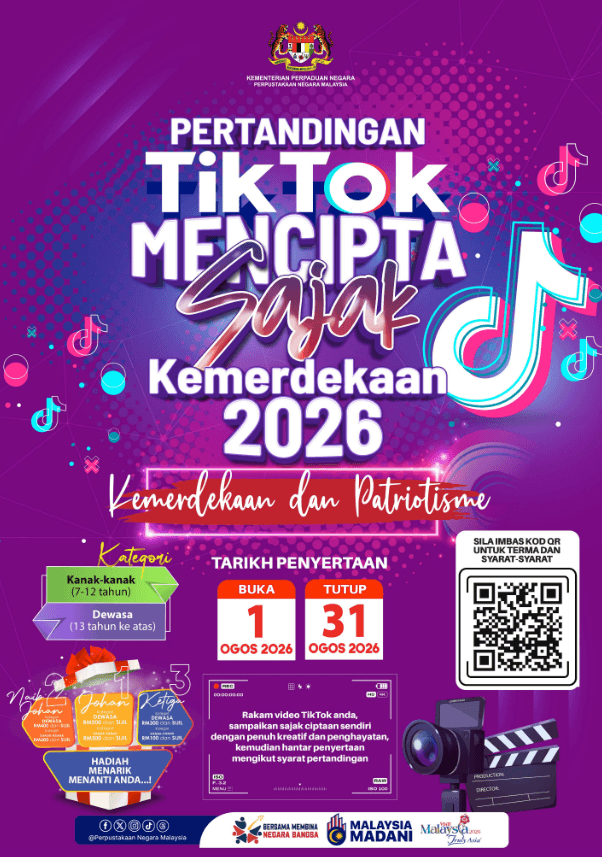 Pertandingan TikTok Mencipta Sajak Kemerdekaan 2026