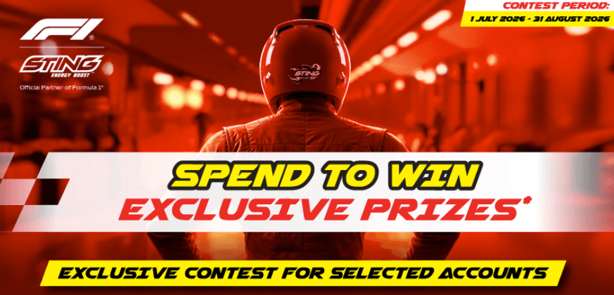 Sting x F1 National Exclusive Promotion