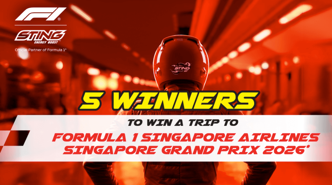 Sting x F1 National Consumer Promotion